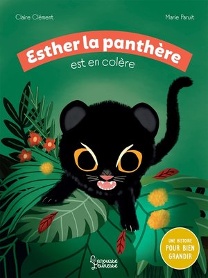 cover image of Esther la panthère est en colère